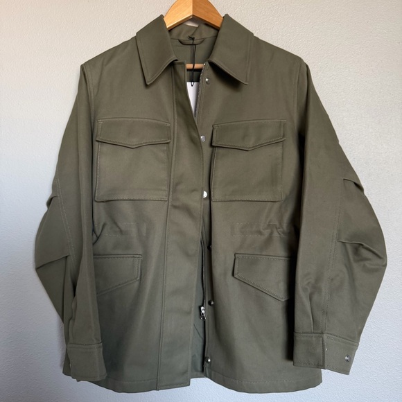 & Other Stories Oversized Drawstring Utility Jacket - Picture 5 of 10